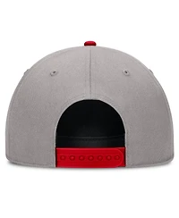 Nike Men's and Women's Gray Georgia Bulldogs Primetime Rise Rope Adjustable Hat
