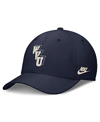 Nike Men's Navy West Virginia Mountaineers Dri-fit Vintage Rise Swooshflex Flex Hat