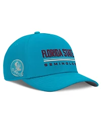 Nike Men's Turquoise Florida State Seminoles 2026 Sideline Dri-fit Rise Adjustable Hat