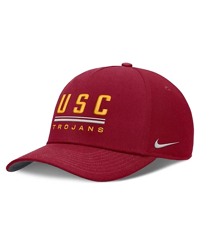 Nike Men's Cardinal Usc Trojans 2026 Sideline Dri-fit Rise Adjustable Hat