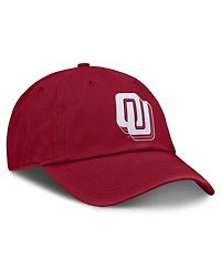 Nike Men's and Women's Crimson Oklahoma Sooners Legacy Letter Club Adjustable Hat