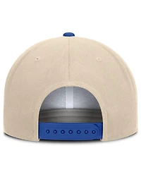 Nike Men's and Women's Natural/Royal Kentucky Wildcats Campus Prep Snapback Hat
