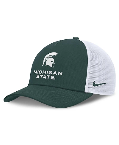 Men's and Women's Nike Forest Green Michigan State Spartans 2026 On-Field Gameday Trucker Hat