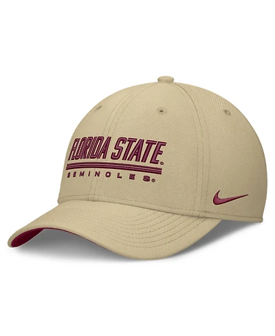 Nike Men's Gold Florida State Seminoles Game Day Rise Swooshflex Hat