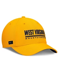 Nike Men's Gold West Virginia Mountaineers Game Day Rise Swooshflex Hat