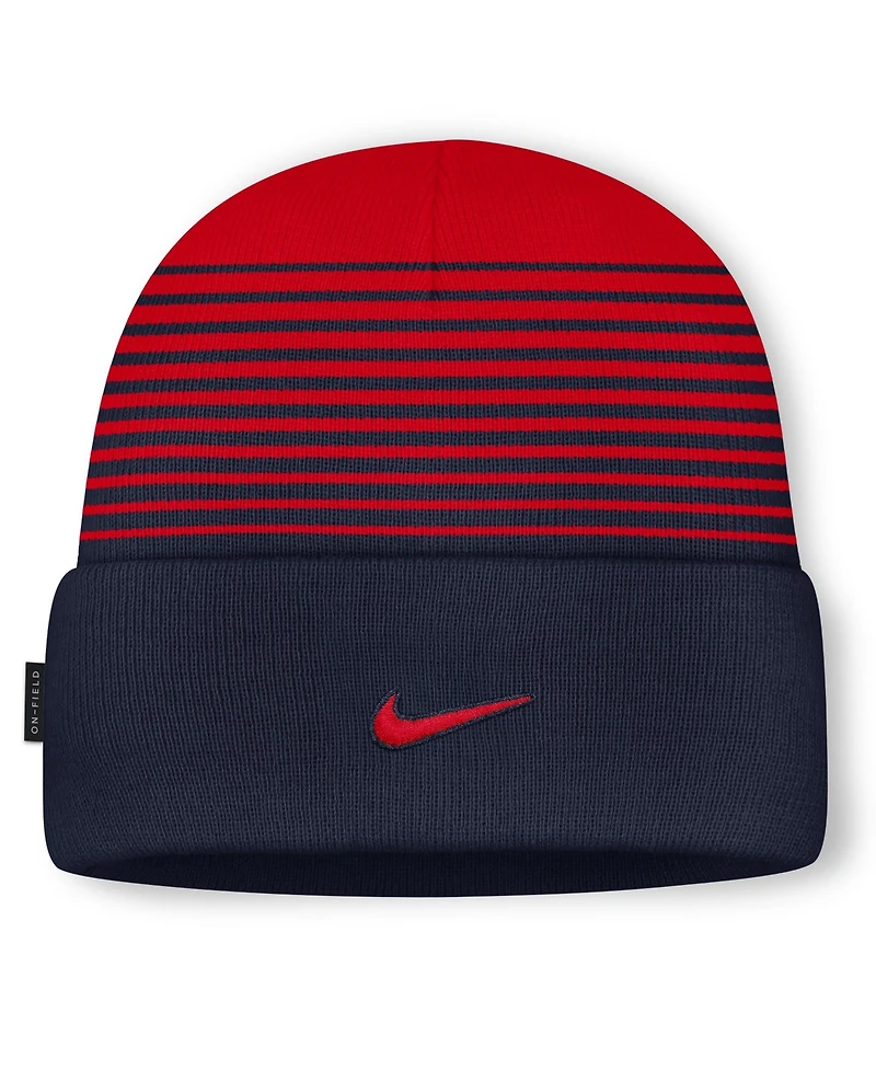 Men's and Women's Nike Navy/Red Arizona Wildcats On-Field Utility Knit Hat