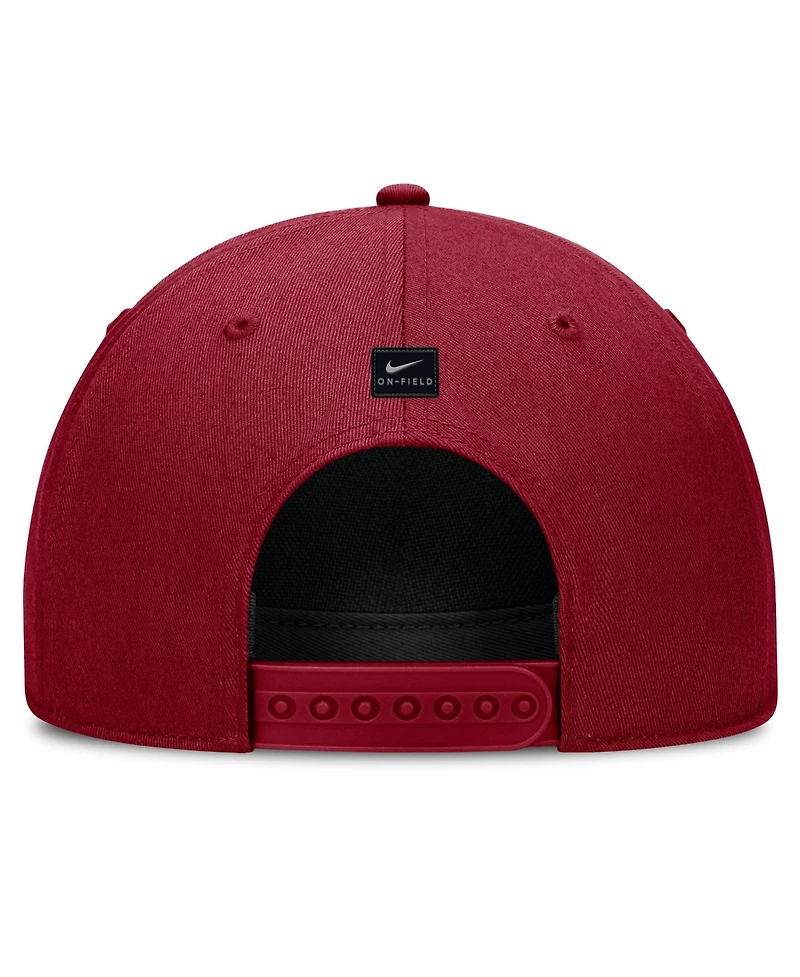 Men's and Women's Nike Crimson Stanford Cardinal Rope Rise Adjustable Hat
