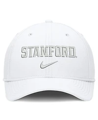 Men's Nike White Stanford Cardinal Rise On-Field SwooshFlex Dri-fit Flex Hat