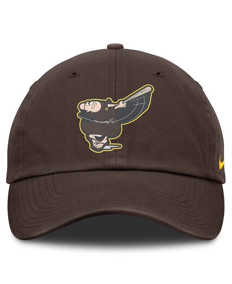 Big Boys and Girls Nike Brown San Diego Padres Mascot Club Adjustable Hat