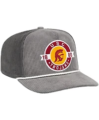 Colosseum Men's Gray Usc Trojans Where's My Hat Podium Adjustable Trucker Hat
