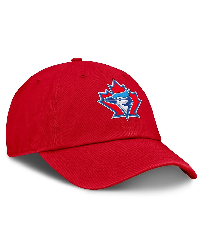 Men's Nike Red Toronto Blue Jays Club Adjustable Hat