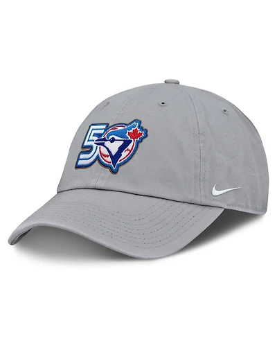 Men's Nike Gray Toronto Blue Jays 50th Season Club Adjustable Hat