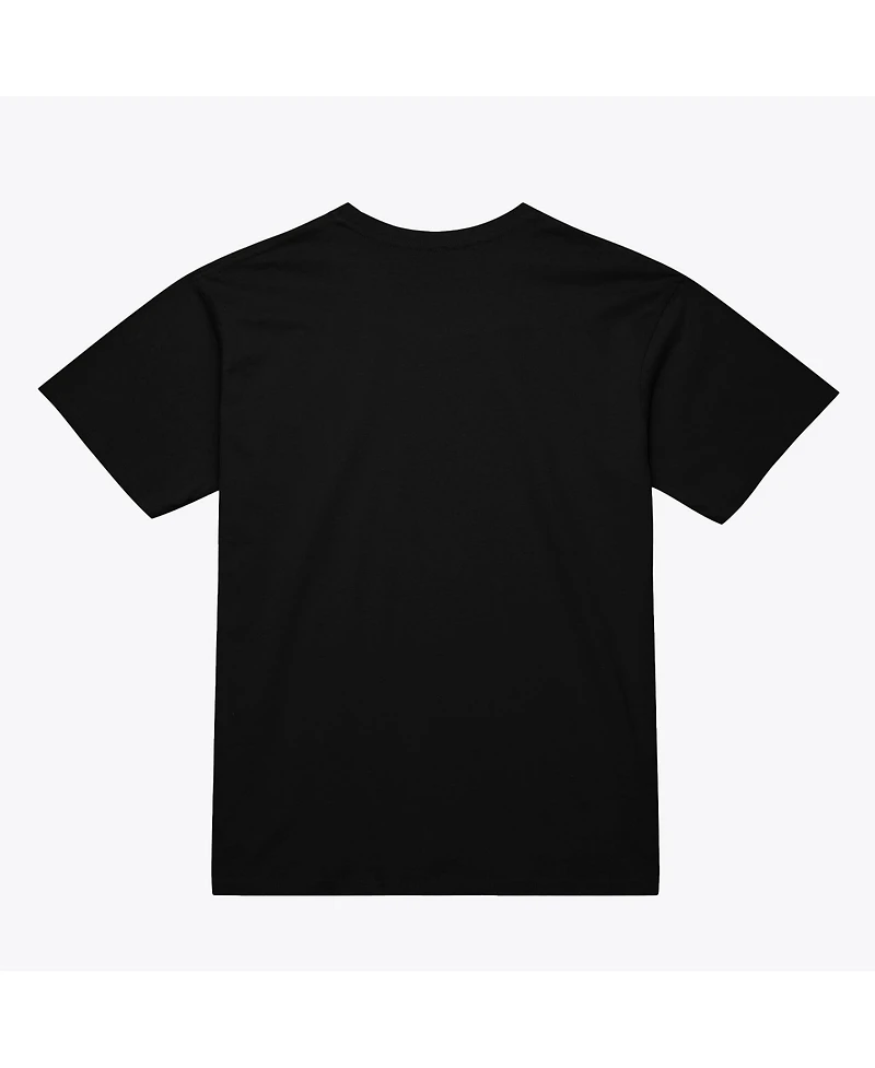 Men's Mitchell Ness Randy Johnson Black Arizona Diamondbacks Photo Arch Player Graphic T-Shirt