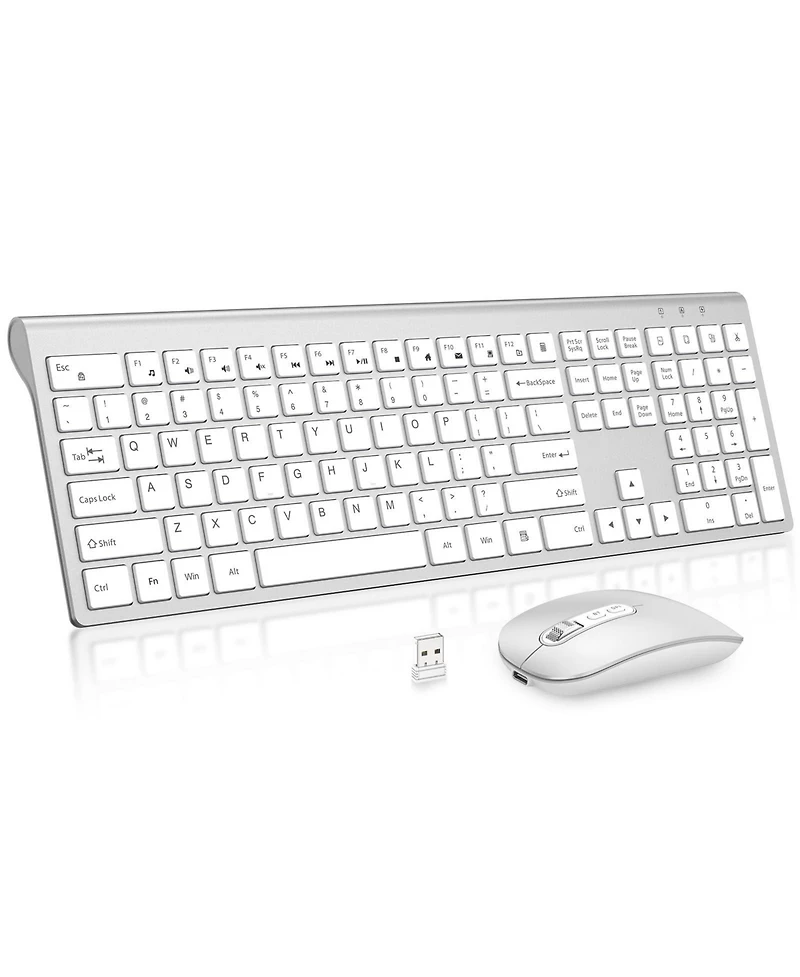Lofree Wireless Rechargeable Silent Keyboard and Mouse Set