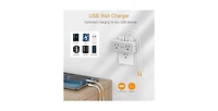 Tessan Wall Outlet Extender with 1875W, 1.18 inches for Home, Office and Travel