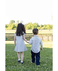 Florence Eiseman Toddler Boys (2T-4T) Check Button Down Shirt