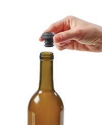 Hic Bar Electric 2-Piece One-Button Auto-Stop Wine Preserver and Stopper Set
