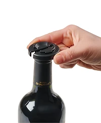 Hic Bar Automatic One-Touch 9.3" Wine Opener with Clip-On Foil Cutter