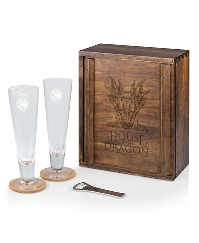 Legacy House of the Dragon Pilsner Beer Glass Gift Set
