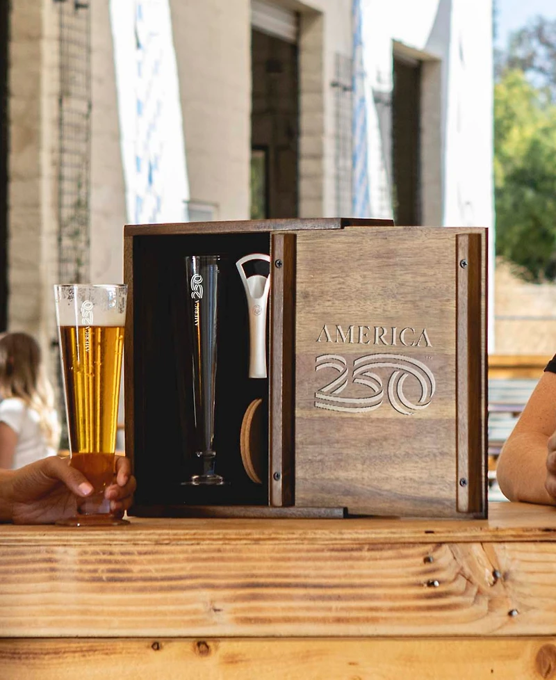 Legacy America250 Pilsner Beer Glass Gift Set