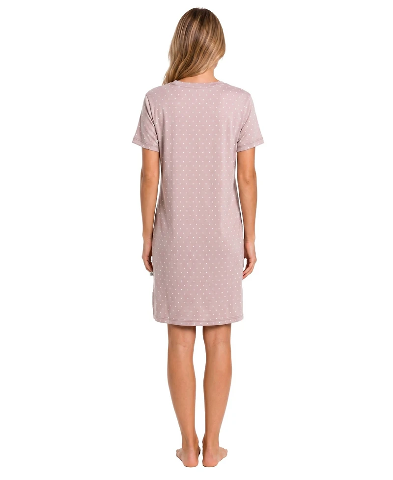Sincerely Jules Women's Short-Sleeve Crewneck Sleep Shirt