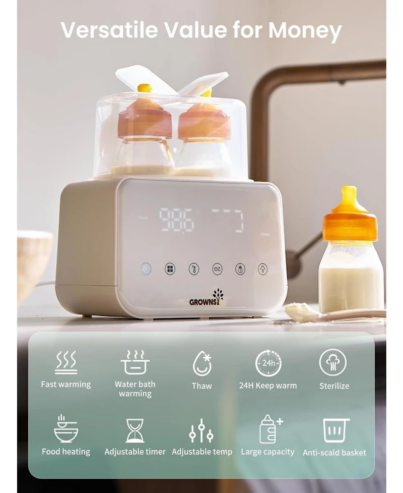 Grownsy Baby Bottle Warmer