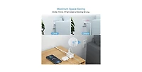 Tessan Wall Outlet Extender with 5 feet, 1 Usb C, 1250 Watts for Home, Office and Travel