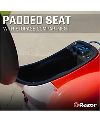 Razor Pocket Mod - Miniature Euro-Style Electric Scooter for Ages 8+, Roma