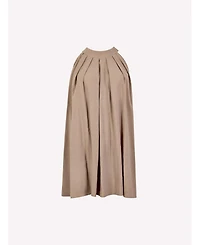 Apricot Women's Pleat Detail Tunic Top
