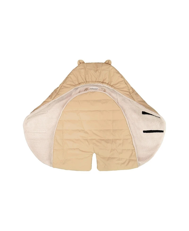 Deux par Deux Baby Unisex Nido Wrap for Bassinet Car Seats and Strollers Beige