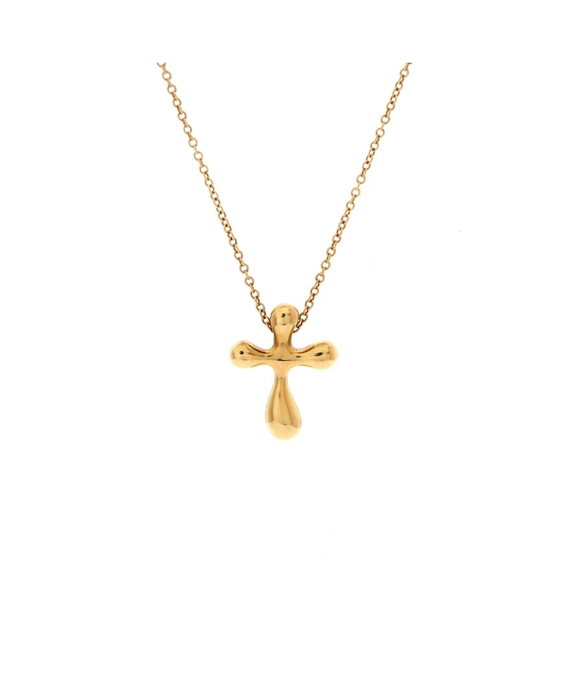 Pre-Owned Tiffany & Co Elsa Peretti Cross Pendant Necklace