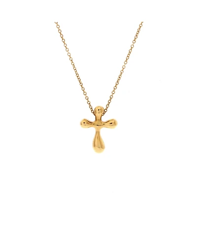 Pre-Owned Tiffany & Co Elsa Peretti Cross Pendant Necklace