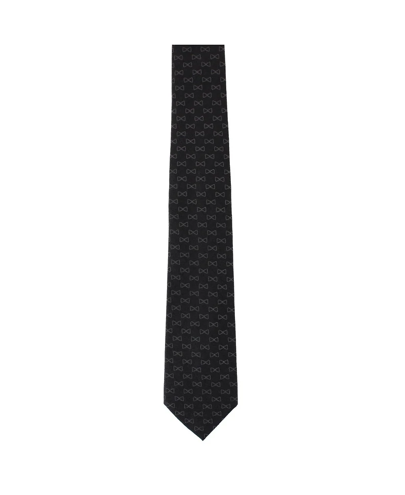 Trafalgar Men's Signature Logo Silk Novelty Necktie