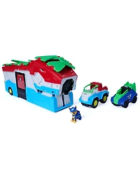 Paw Patrol Chase Dino Movie 2-in-1 Transforming Playset with Vehicles, Ages 3+