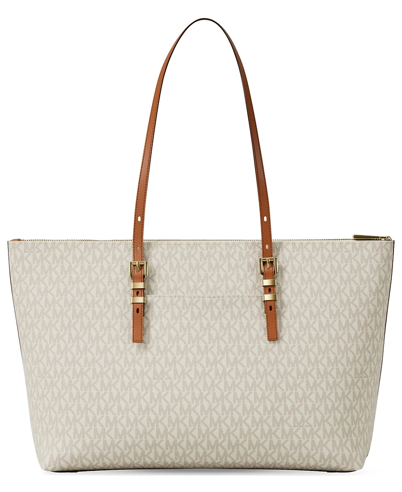 Michael Michael Kors Quinn Extra-Large East West Multi-Function Zip-Top Tote Handag
