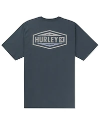 Hurley Men's Industry Artwork At Top Left Chest Regular-Fit T-Shirt