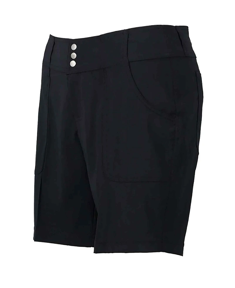 Jofit Women's Everyday Golf Deep Front Pockets Mid-Rise Shorts, 7.5" Inseam