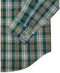 Hope & Henry Little Boys 5-7 Organic Long Sleeve Stretch Poplin Shirt