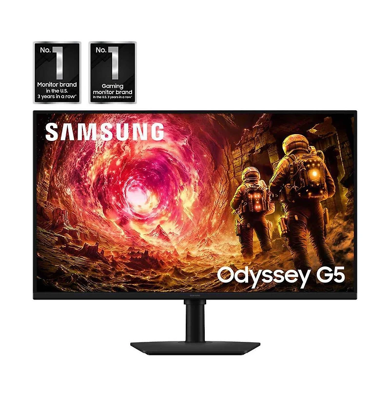 Samsung Odyssey G5 G50F 32" Fast-ips Qhd 180Hz G-sync Compatible Gaming Monitor