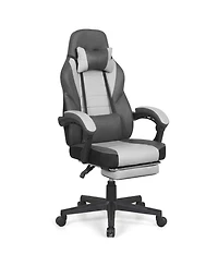 Sugift Ergonomic Video Game Chair with Headrest and Reclining Backrest