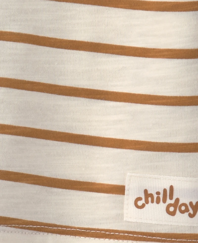 Carter's Baby Boys' Striped Short-Sleeve T-Shirt and Pants, 2-Piece Set