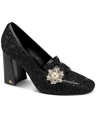 Karl Lagerfeld Paris Women's Savannah Slip-On Pumps