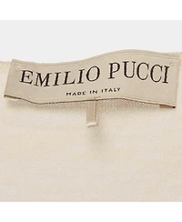 Pre-Owned Emilio Pucci Women's Lace-Detail Knit Sweater
