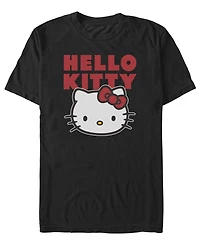 Fifth Sun Men's Block Hello Kitty Graphic T-Shirt