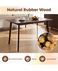 Mecale 47-Inch Rectangular Dining Table for 4-6