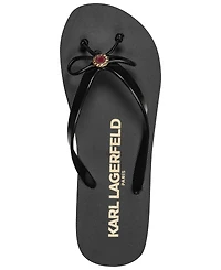 Karl Lagerfeld Paris Women's Zeni Slip-On Flip Flops