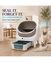 Cumrige WiFi Self-Cleaning Litter Box for Multiple Cats