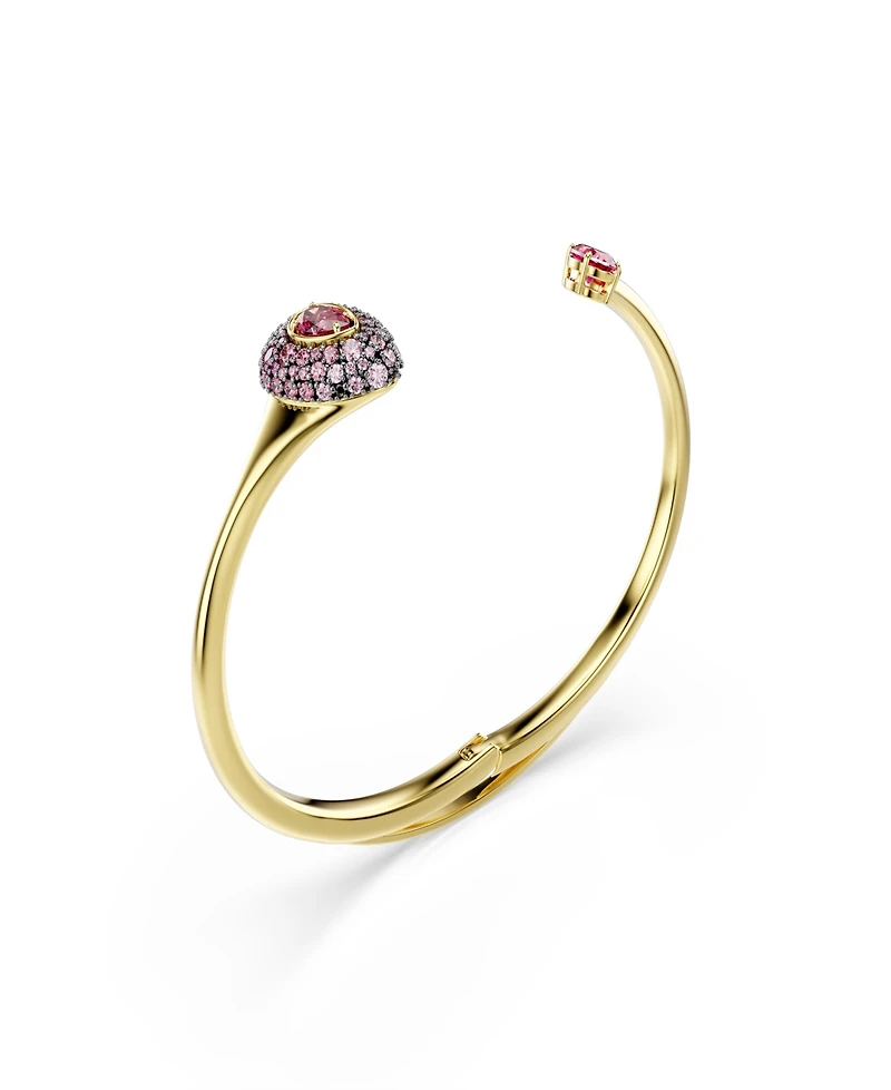 Swarovski Gold-Tone Plated Red Crystal Bracelet