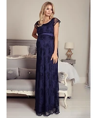 Tiffany Rose Maternity April Nursing Floral-Lace Gown