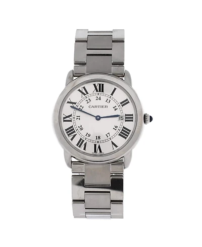 Pre-Owned Cartier Ronde Solo de Cartier Quartz Watch in Stainless Steel 36mm
